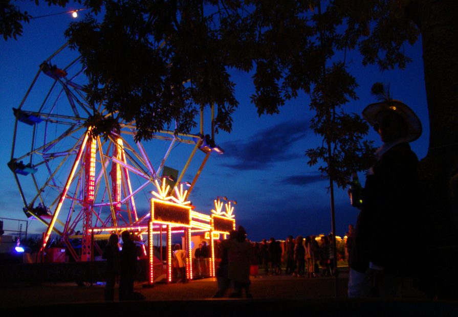Festival fairground